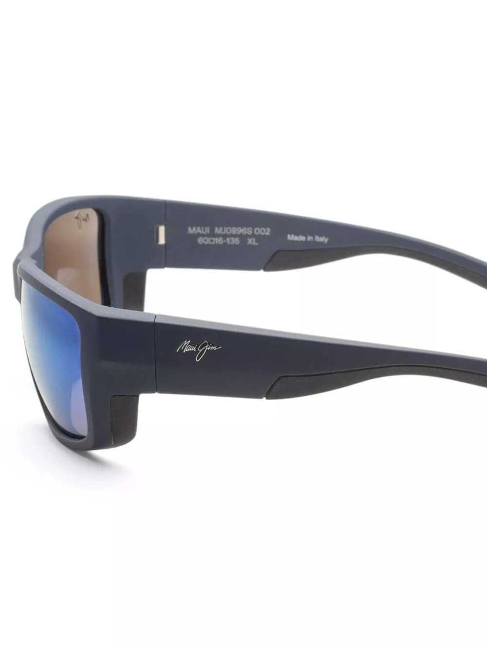 Maui Jim Amberjack Dark Navy Frames w/ Blue Hawaii Lens NWT